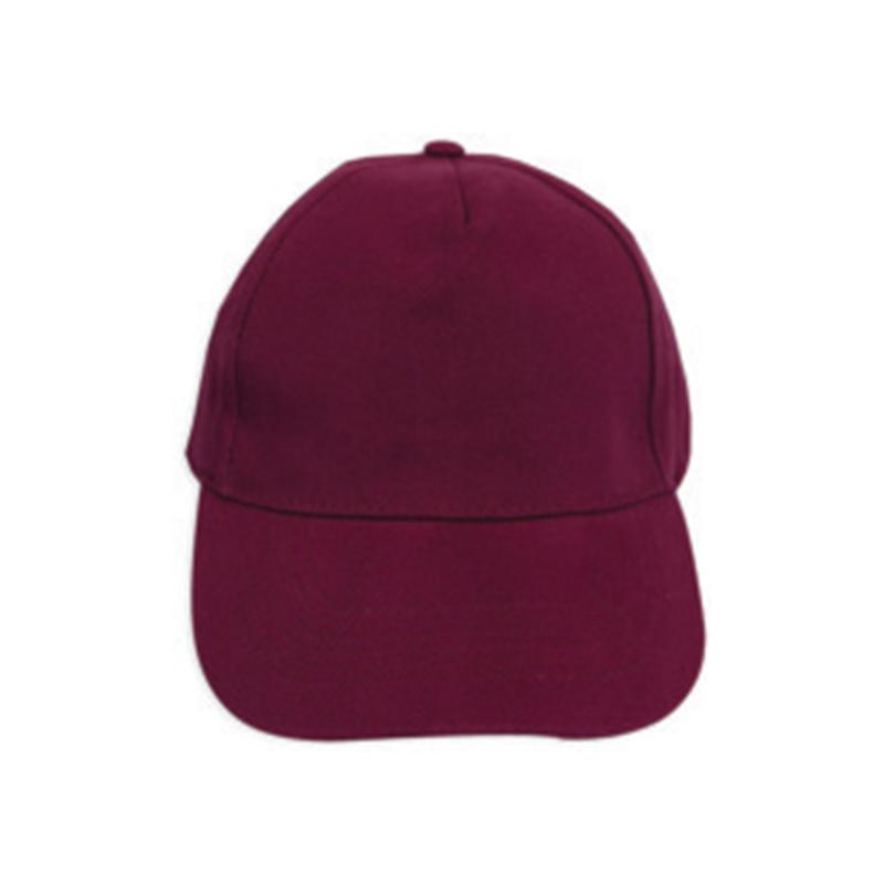 Brush Cotton Cap - Maroon Color